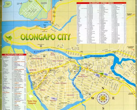 olongapo zambales map